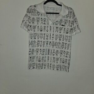 LACOSTE LIVE (L!VE) EGYPTIAN PYRAMID SHIRT POLO MED DISCONTINUED